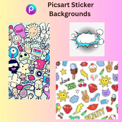 picsart sticker background 